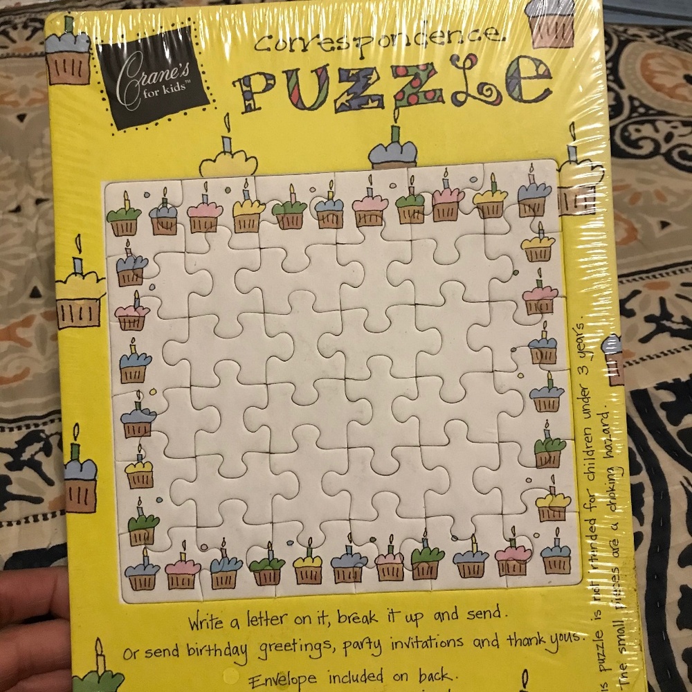 Correspondence Puzzle & Envelope for Mailing - Picture 1 of 1